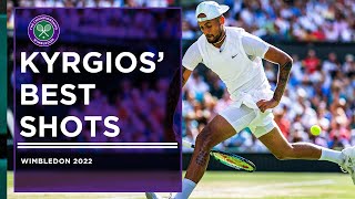 Nick Kyrgios Unique Wimbledon 2022 Highlight Reel [upl. by Jacenta210]