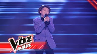 Josué canta ‘Llorona’  La Voz Kids Colombia 2021 [upl. by Kennith]