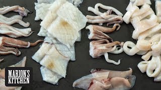 How to Clean amp Prepare Squid At Home  Marions Kitchen [upl. by Burch671]