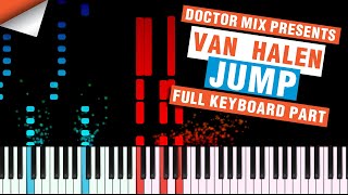 How To Play Van Halen quotJumpquot On Keyboard [upl. by Ardnauqal776]