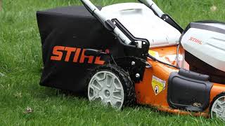 Mow With Me  Stihl RMA 510 V Mowing Review [upl. by Adnana454]