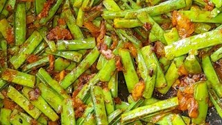 गवार भाजी gavarichi bhaji recipe [upl. by Teraj]