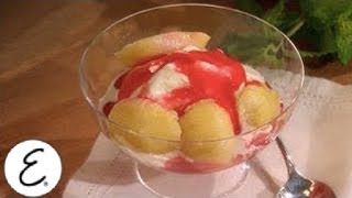 Classic Peach Melba  Emeril Lagasse [upl. by Donelle]