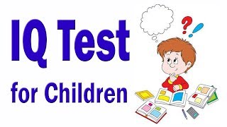 IQ Test For Children  Genius IQ Test With Answers [upl. by Rosinski508]