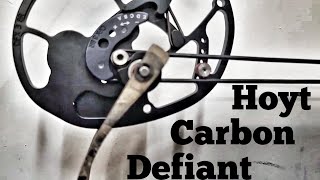 Hoyt Carbon Defiant Restring  Tune [upl. by Faucher]