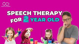 Speech Therapy for 2 Year Old at Home  Tips From a Speech Therapist [upl. by Bussey]