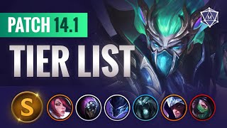 Season 2024 TIER LIST for League of Legends Patch 141 [upl. by Aleksandr524]