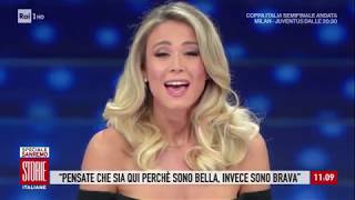 Le polemiche sul monologo di Diletta Leotta a Sanremo  Storie italiane 13022020 [upl. by Oel]