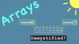 Introduction to Arrays  Beginners tutorial [upl. by Voss543]