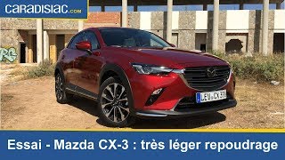 Mazda CX3 2018  très léger repoudrage [upl. by Hackney]