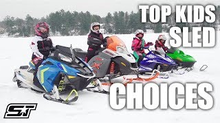 Youth Snowmobile Rundown [upl. by Delahk]