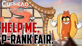 Cuphead  How to Get P Rank Funfair Fever Run and Gun Level [upl. by Bess5]