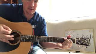 In Case You Didnt Know  Brett Young  1Minute Guitar Lesson [upl. by Constantia]