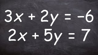 Using Elimination to Solve Systems [upl. by Sallie861]