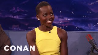 Lupita Nyongo Wasnt Prepared For Massachusetts Winters  CONAN on TBS [upl. by Iur]