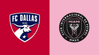 HIGHLIGHTS FC Dallas vs Inter Miami CF  August 6 2023 [upl. by Mack]