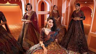 Anzaras Deep Toned Majestic Bridal Lehenga Collection [upl. by Nobe]