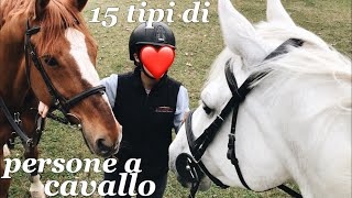 15 tipi di persone a cavallo  Pernilla Iperti [upl. by Frey]