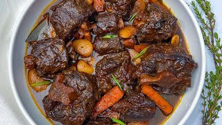 FALL OFF THE BONE OXTAIL  OXTAIL RECIPE  FRUGALLYT [upl. by Yesima]