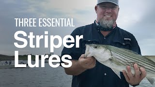 The 3 Most Effective Striper Lures [upl. by Algie572]