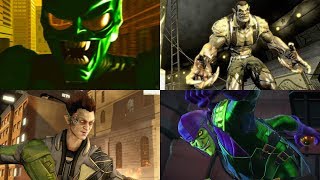 Green Goblin Boss Battles in SpiderMan Games 2002  2019 [upl. by Taffy817]