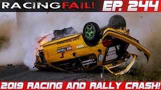 Racing and Rally Crash Compilation 2019 Week 244 [upl. by Asirrom]