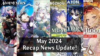 Alchemy Stars Rachel amp Zeta debut  Recap May 2024 News Updates [upl. by Htepsle]