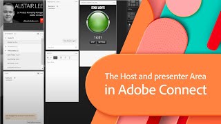 The Host and Presenter Area in Adobe Connect [upl. by Nnor171]