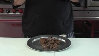 How to Brown Stew Meat in a Skillet  Cooking Meat [upl. by Oelc]