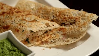 Instant Rava Dosa Recipe  Quick Semolina Dosa Recipe – South Indian Cuisine  Ruchis Kitchen [upl. by Suertemed]