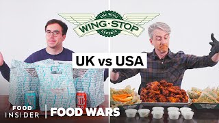 US vs UK Wingstop  Food Wars  Food Insider [upl. by Portingale]