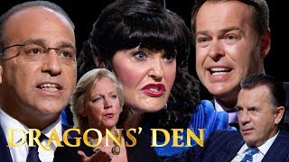 Fiery Moments Of Season 10  COMPILATION  Dragons’ Den [upl. by Aleiram]