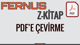 Z KİTAPLARI PDFE KALİTELİ ŞEKİLDE ÇEVİRMEYKS 2021 ZKitap to PDF [upl. by Iiette]