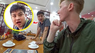 American orders food in perfect Chinese and Vietnamese shocks locals 🇻🇳 [upl. by Renmus]