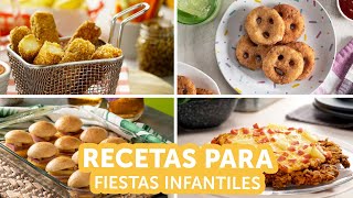 Recetas para fiestas infantiles  Kiwilimón [upl. by Ertha]