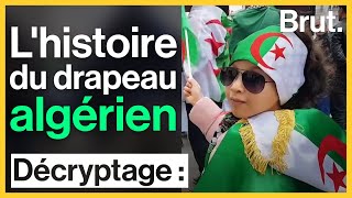 Lhistoire du drapeau de lAlgérie 🇩🇿 [upl. by Raseda]