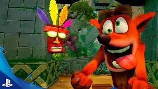 Crash Bandicoot N Sane Trilogy  Tráiler de lanzamiento [upl. by Larine653]