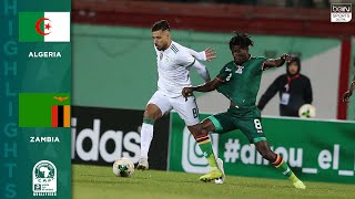 Algeria 50 Zambia  HIGHLIGHTS amp GOAL  111419 [upl. by Giah945]