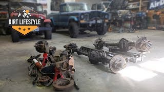 DANA 30 vs 44 vs 60 Junk yard Axle Swap Beginners Guide [upl. by Airamanna]