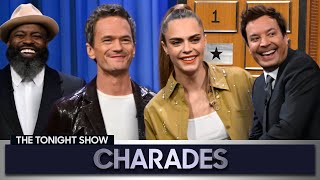 Charades with Neil Patrick Harris and Cara Delevingne  The Tonight Show Starring Jimmy Fallon [upl. by Riccio]