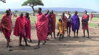 Maasai Village Tour in Kenya [upl. by Brian172]