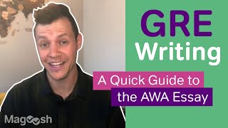 A Quick Guide to Writing the AWA Issue Essay on the GRE [upl. by Aronaele]