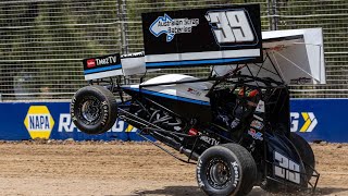 Media Day Sprint Cars at the V8 Supercars Race [upl. by Edaw434]