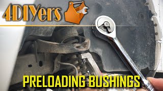 How to Preload Rubber Suspension Bushings [upl. by Sterling110]