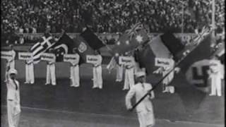 1936 Berlin Olympics Opening Ceremonies [upl. by Ferriter]