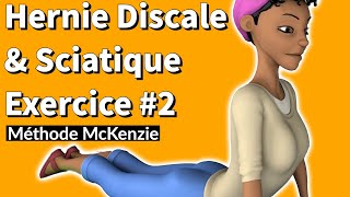 Hernie Discale amp Sciatique Exercice McKenzie 2 [upl. by Nigrom]