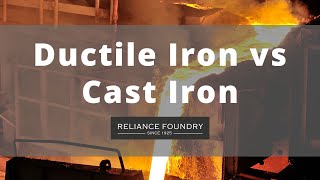 Ductile Iron vs Cast Iron [upl. by Godderd293]