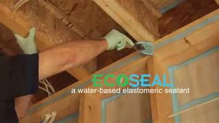 Knauf ECOSEAL Plus™ Vs Caulk  Spray on Sealant Alternatives [upl. by Neenwahs689]