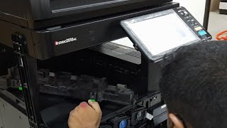 Toshiba estudio 2010AC installation [upl. by Lyrehs748]