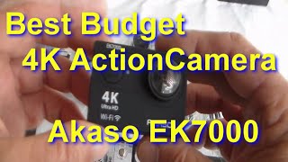 Unboxing and Using AKASO EK7000 4K Action Camera with LOADS of Test clips [upl. by Heimer]